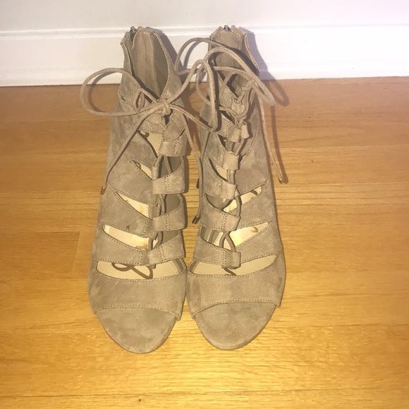 Sam Edelman Shoes - New Sam Edelman Santina Tan wedge Sandals 8